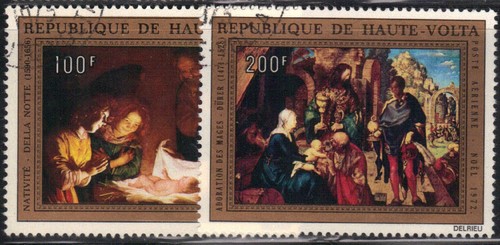 Haute volta 1972 yvert - haute-volta,