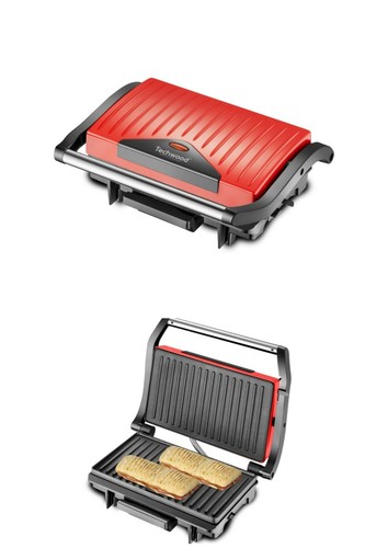 Grill viande panini rouge - grill,