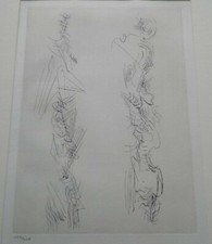 Gravure Henri Moore pointe