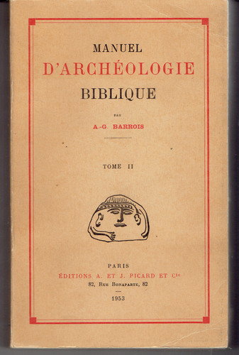 Manuel archéologie biblique - manuel, d'archéologie