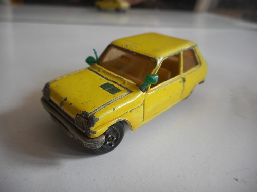Majorette renault jaune - 5,