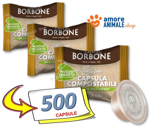 500 capsules café borbone - →,