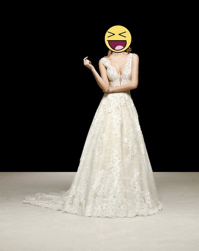 Pronovias devany lace wedding - lace,