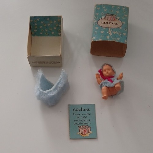Cachou mini poupée bébé - poupée,