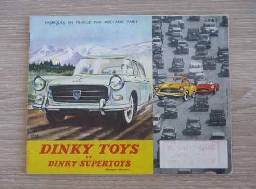 Ancien catalogue 1961 dinky - ancien,