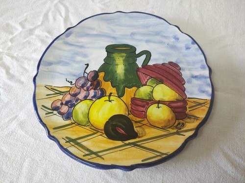 Ancienne assiette décorative - assiette,