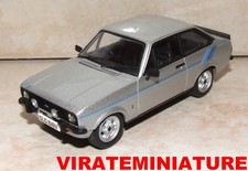 FORD ESCORT MK2 1600 HARRIER STRATO SILVER CORGI VANGUARDS AU 1/43