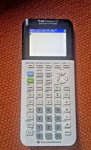 Calculatrice texas instruments - texas,
