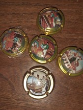 Lot 5 Plaque de muselet