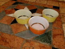3 ramequins Duralex  vintage années 1970, hauteur 4 cm, diamètre 8.4