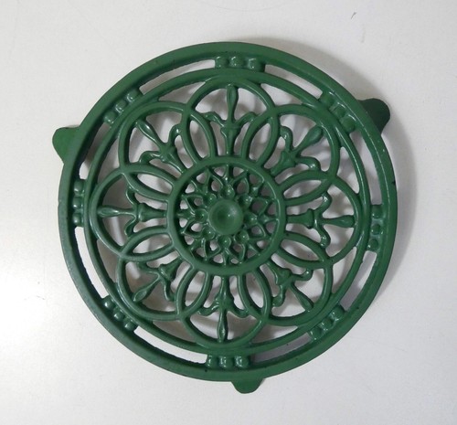 Dessous plat vert - en, fonte