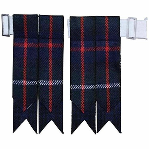 Tartan mackenzie kilt flashes - tartan,