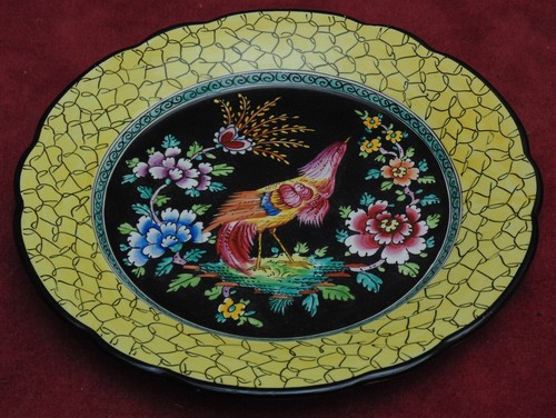 Rare assiette faïence clamecy - rare,