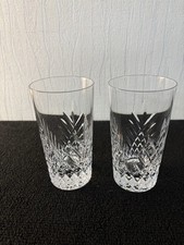 Lot 2 chopes en cristal de