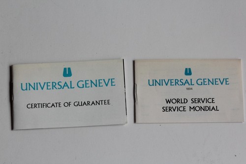 Garantie montre universal - garantie,