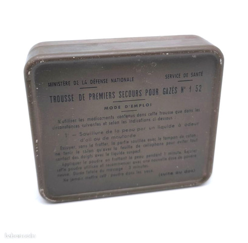 Boite trousse premiers - boite,
