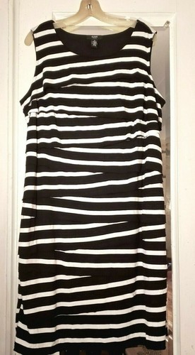 Alfani black white - black+white, stripe