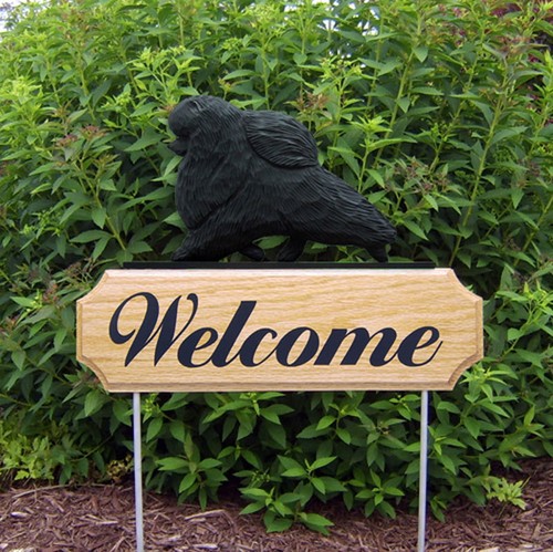 Panneau bienvenue bois - de,
