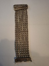 Ancien Bracelet Berbére 19éme Fermoir Argent Filigrane Argent 7 Chaînes