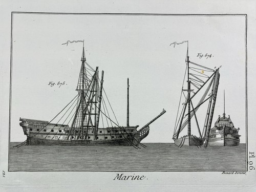Marine frégate voile - marine,