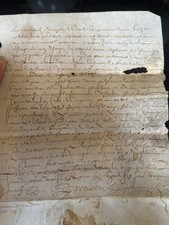 Parchemin Manuscrit  Histoire