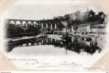  CPA DINAN LE PORT ET LE VIADUC 