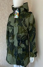 Manteau Parka À Capuche Camo