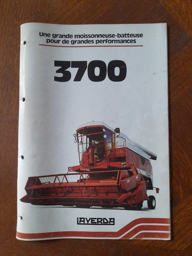 Brochure publicitaire laverda - brochure,