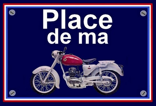 Plaque place ma - ", de