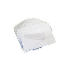 DragonTrading® Lot de 200 pochettes en papier pour CD/DVD/Blu-ray avec fenêtr...