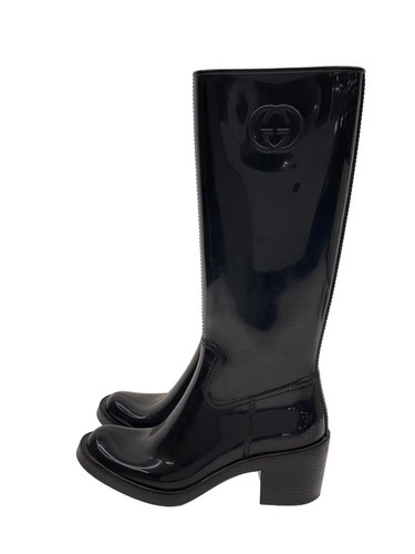 Gucci rain boots - boots, black