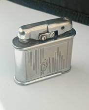 BRIQUET DENIEL'S / PETROL LIGHTER  SEMI-AUTOMATIQUE ALPACA. TBE, NEAR MINT.