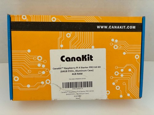 New canakit raspberry 4 - raspberry,