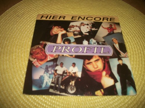 Vinyle tours profil hier - 45, profil,