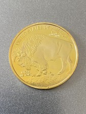 MEDAILLE UNITED.STATES.OF.AMERICA.INDIEN .BISON