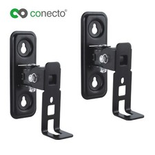 2 Stk.wandhalterung Sonos Play:1 Support Mural Support Fixation Noir