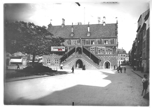 Plaque verre photo ancienne