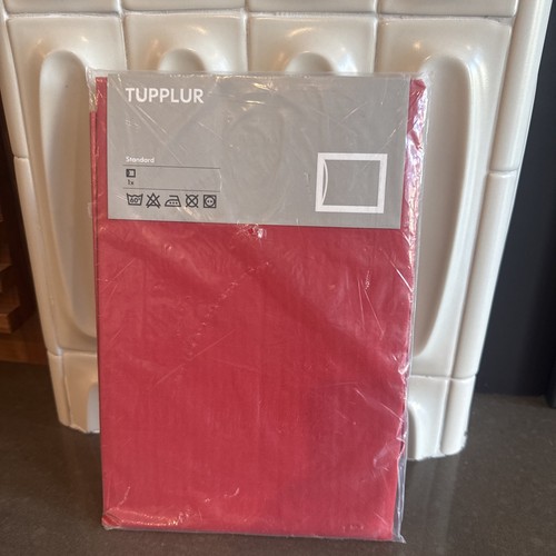 Ikea tupplur red pillowcase - ikea,