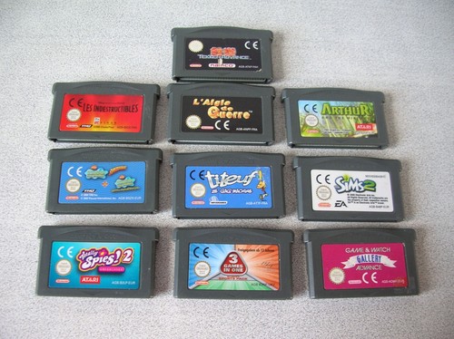 Lot jeux game boy - 10,