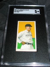 1909-11 T206 Ray Demmitt SGC 5