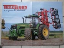 POSTER AGRICOLE & TRACTEUR JOHN DEERE 8400 ERTL /S.F H2 & 57 x 42 cm