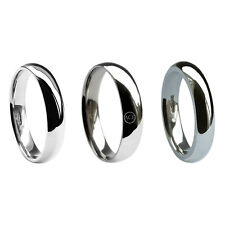 6mm 18ct or Blanc Escarpin