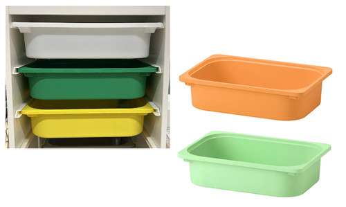 Ikea trofast storage bin box - storage,