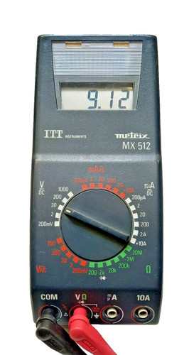 Multimètre metrix 512 - multimètre, mx