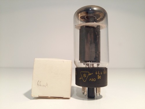 6l6gb sylvania tube nos - tube, #