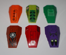 Lego ® Lot 6 Brique Capot Nez Véhicule Stickers Dessin Brick Wedge 6x4 Curved