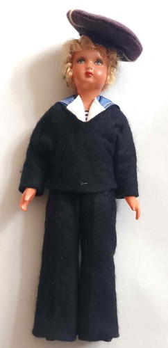 Figurine poupée marin - figurine,
