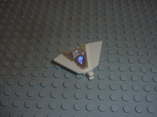 Ailette lego white - lego, piece