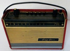 Transistor Pizon Bros " Translitor 750 " Rouge De 1961