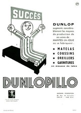 Publicité ancienne matelas